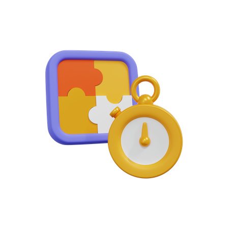 Solution Time  3D Icon
