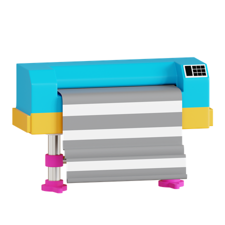 Solventdrucker  3D Icon