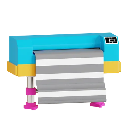 Solvent Printer  3D Icon