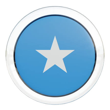 Somalia Flag  3D Icon