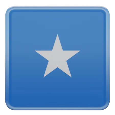 Somalia Flag  3D Illustration