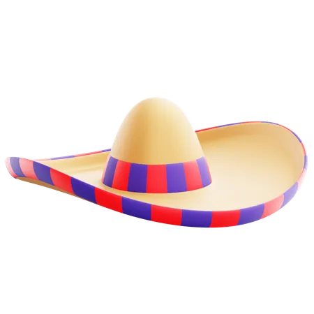 Sombrero  3D Icon