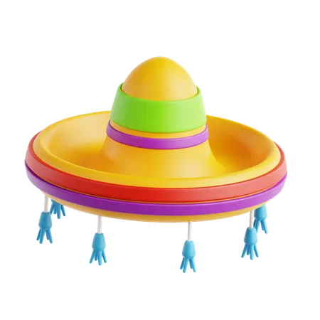 Sombrero  3D Icon