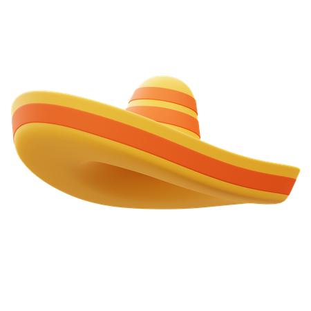 Sombrero  3D Icon