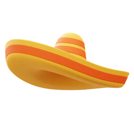 Sombrero  3D Icon