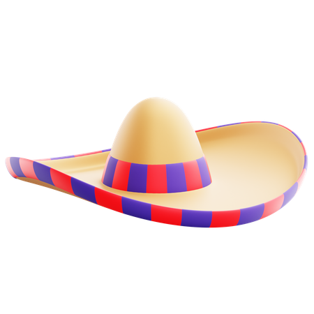 Sombrero  3D Icon