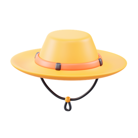 Sombrero de agricultura  3D Icon