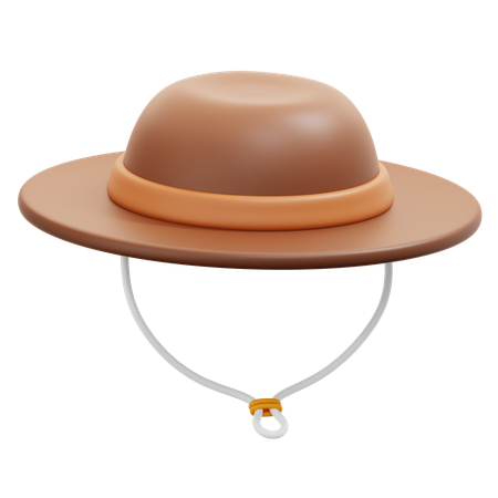 Sombrero de agricultura  3D Icon