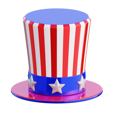 Sombrero americano  3D Icon