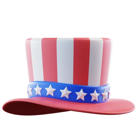 Sombrero americano  3D Icon
