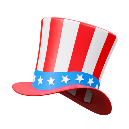 Sombrero americano  3D Icon