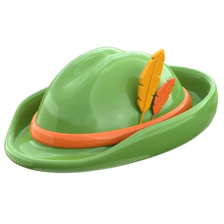 Sombrero bávaro  3D Icon