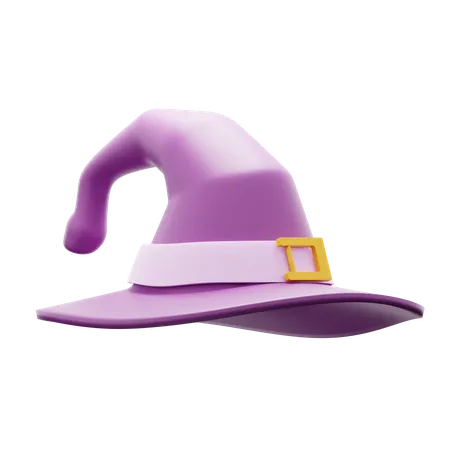 Sombrero de brujo  3D Icon