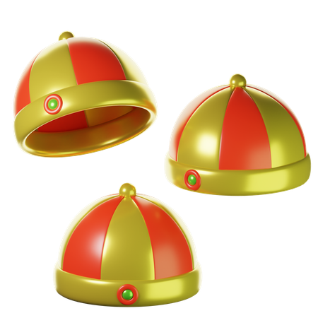 Sombrero chino  3D Icon