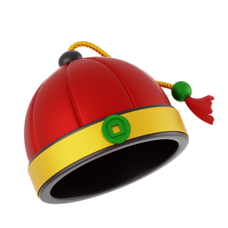 Sombrero chino  3D Icon