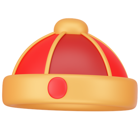 Sombrero chino  3D Icon