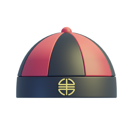 Sombrero chino  3D Icon