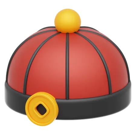 Sombrero chino  3D Icon