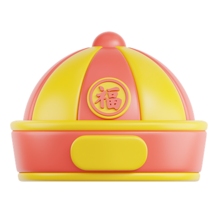 Sombrero chino  3D Icon