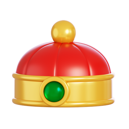 Sombrero chino  3D Icon