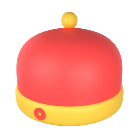 Sombrero chino  3D Illustration