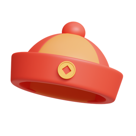 Sombrero chino  3D Icon