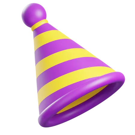 Sombrero de cono  3D Icon