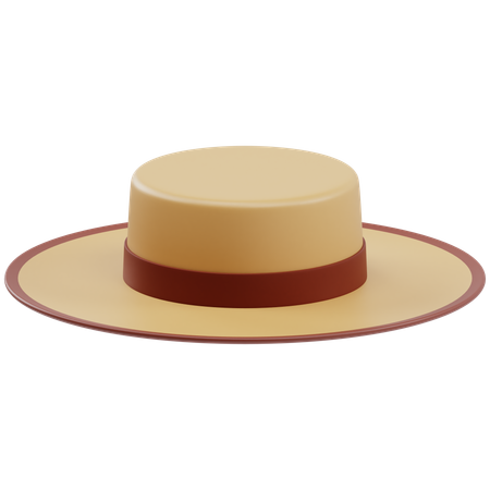 Sombrero cordobes  3D Icon