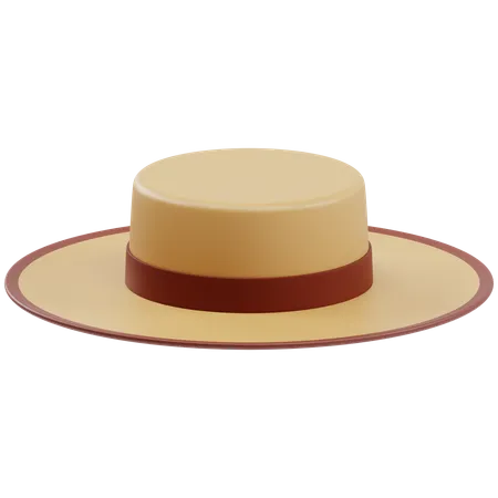 Sombrero cordobes  3D Icon