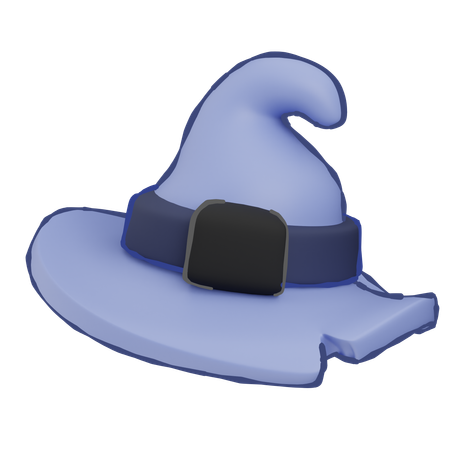 Sombrero de bruja  3D Icon