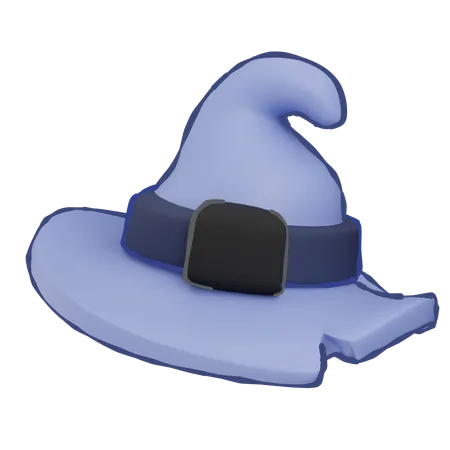 Sombrero de bruja  3D Icon