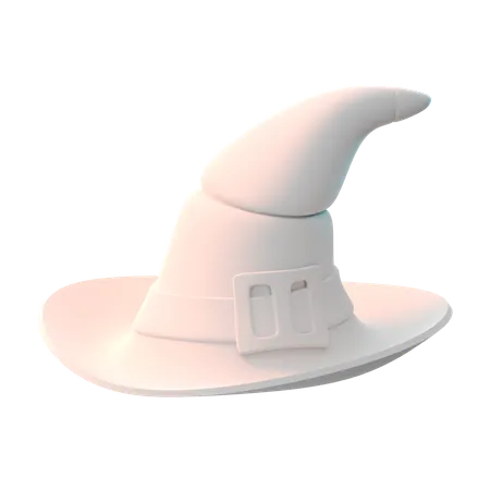 Sombrero de bruja  3D Icon