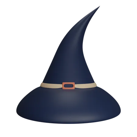 Sombrero de bruja  3D Icon