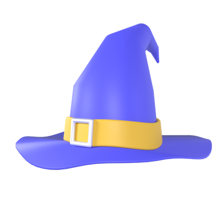 Sombrero de bruja  3D Icon