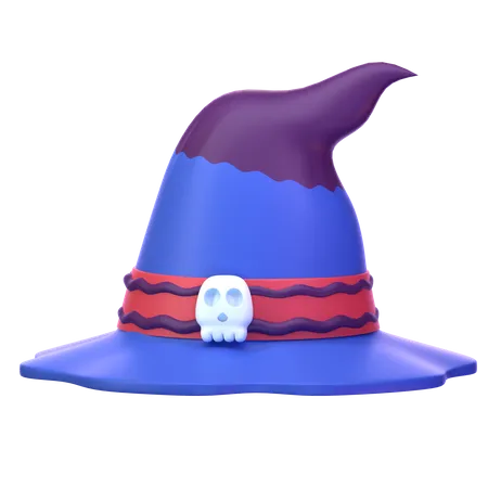 Sombrero de bruja  3D Icon