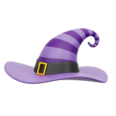 Sombrero de bruja  3D Icon