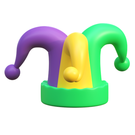 Sombrero de bufones  3D Icon