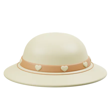 Sombrero de copa  3D Icon
