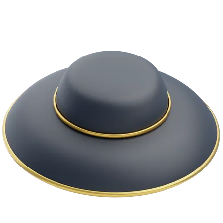 Sombrero de copa  3D Icon