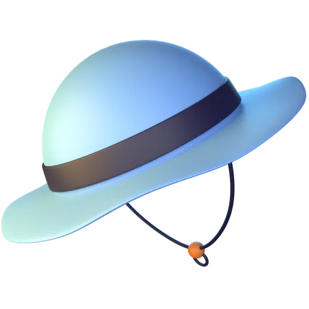 Sombrero de camping  3D Icon