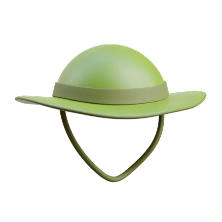 Sombrero de camping  3D Icon