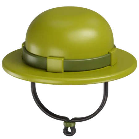 Sombrero de camping  3D Icon