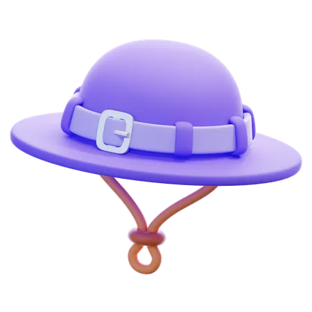 Sombrero de camping  3D Icon
