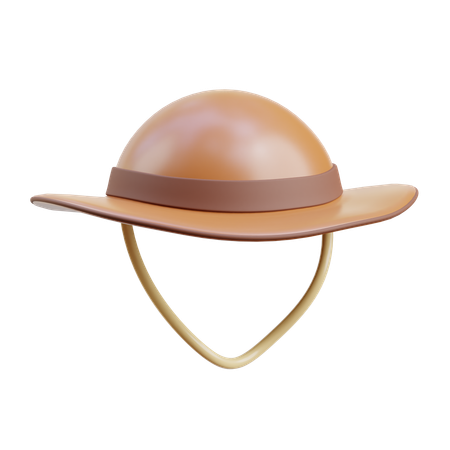 Sombrero de camping  3D Icon