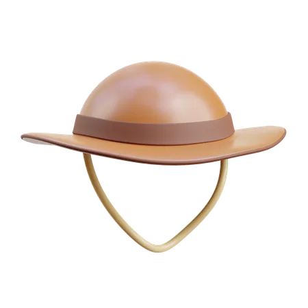 Sombrero de camping  3D Icon