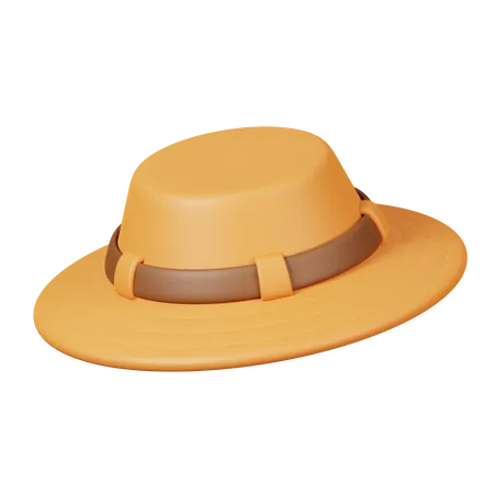 Sombrero de camping  3D Icon