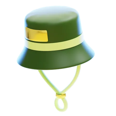 Sombrero de camping  3D Icon