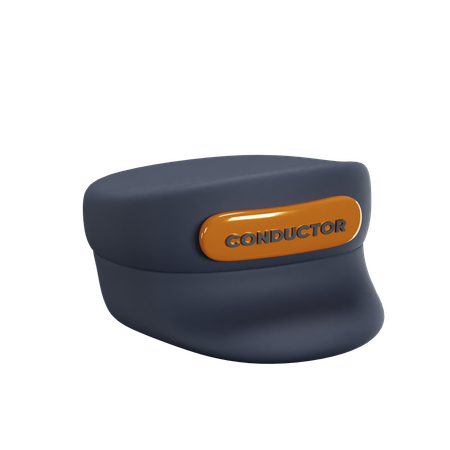 Sombrero de conductor  3D Icon