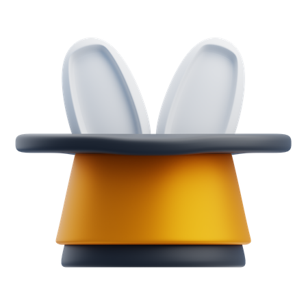 Sombrero de conejo  3D Icon