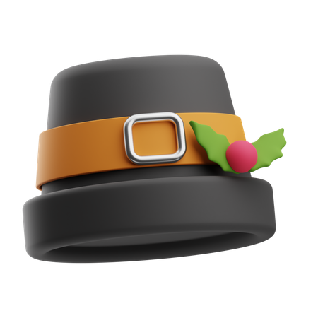 Sombrero de copa  3D Icon